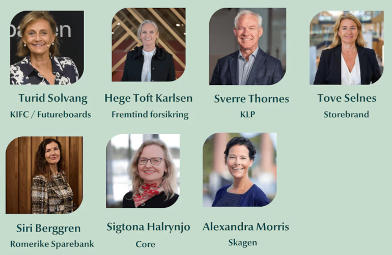 Bilde av paneldeltakerne