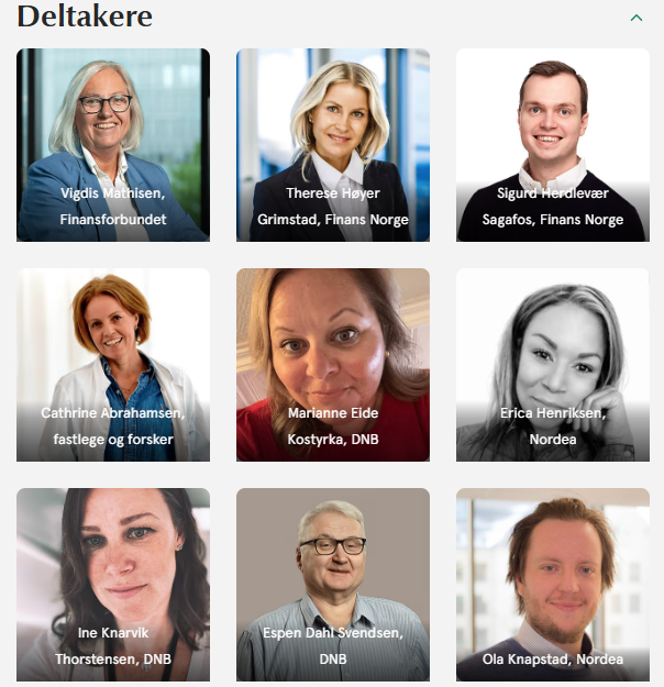 Bildecollage av alle som skal ha innlegg på frokostseminaret