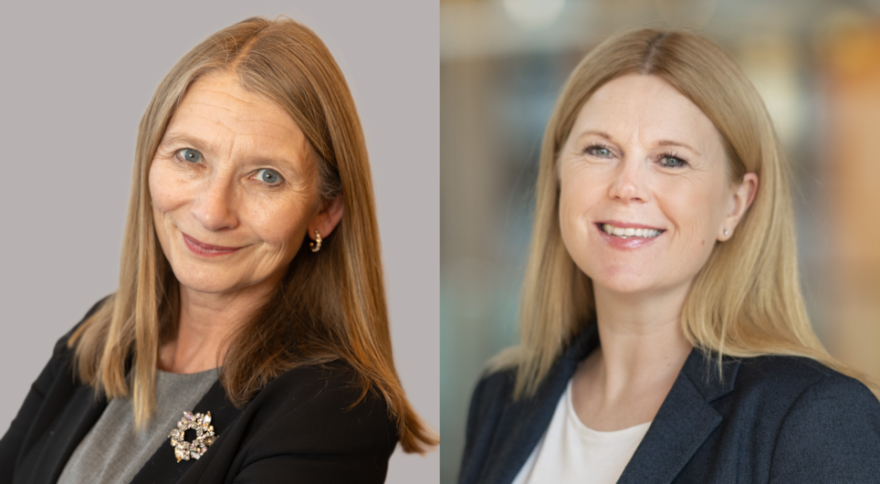 Bilde av Gry Nergård og Ragnhild Mathisen. 