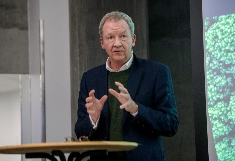 24. januar ble kurset lansert, der blant andre Idar Kreutzer, administrerende direktør i Finans Norge holdt foredrag. Foto: Helge Skodvin