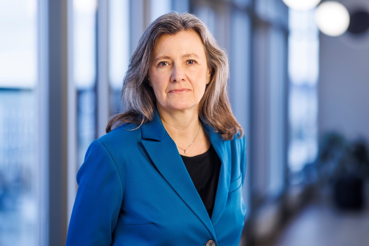 Kari Olrud Moen, administrerende direktør i Finans Norge. Foto.