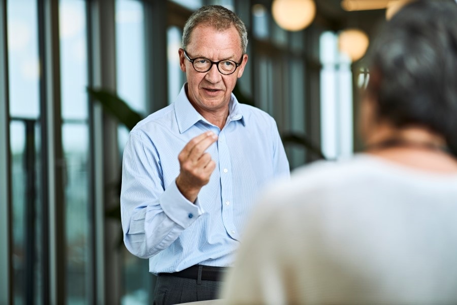 - Oljepengebruken må ned, Norge må omstille, skriver Idar Kreutzer, adm.dir, Finans Norge. Foto: Kilian Munch