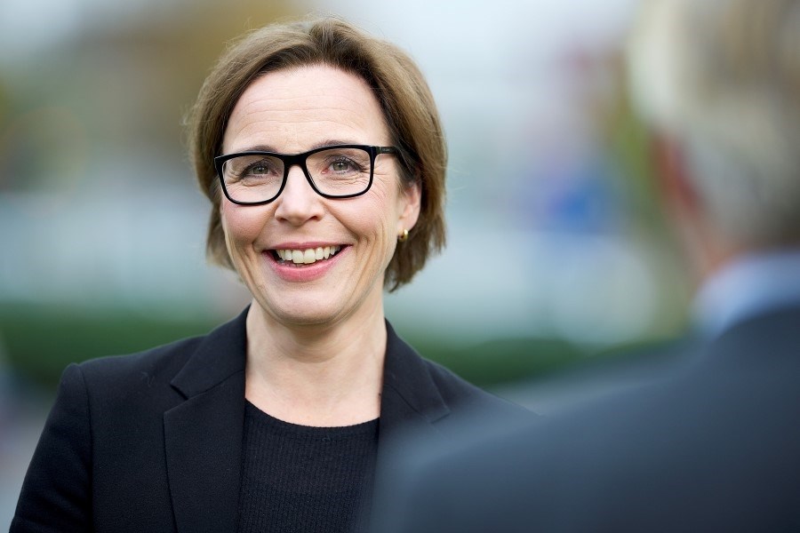 Direktør for strategi og internasjonale forhold i Finans Norge, Ellen Bramness Arvidsson. Foto: CF-Wesenberg/kolonihaven