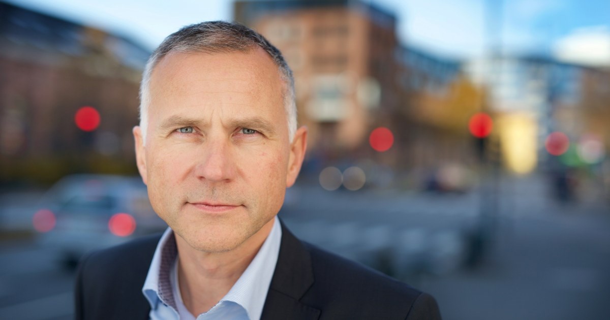 Tom Staavi, informasjonsdirektør i Finans Norge. Foto.