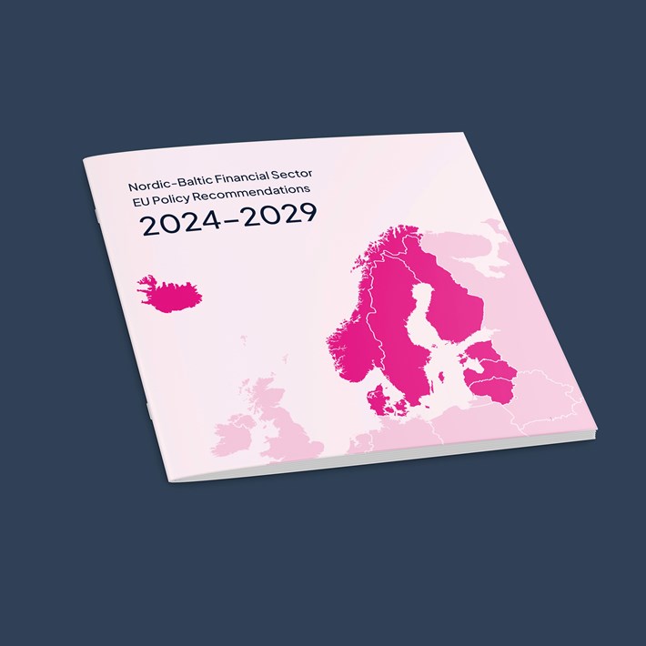Forsiden av brosjyren om Norden og Baltikums anbefalinger for EU. Foto.