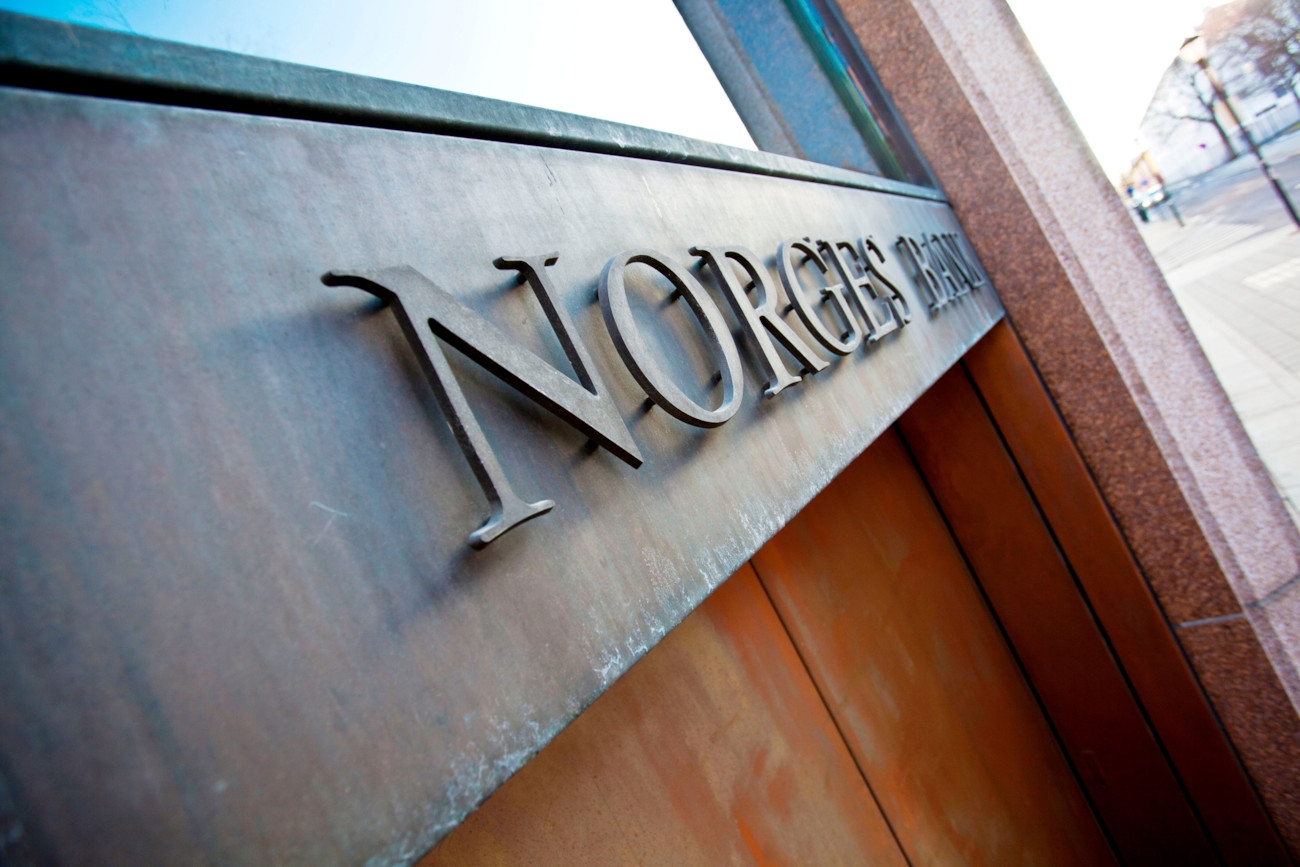 Bygningen til Norges Bank. Foto.