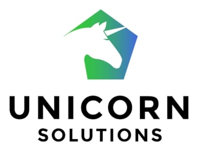 Logo Unicorn Solutions AS. Bilde.